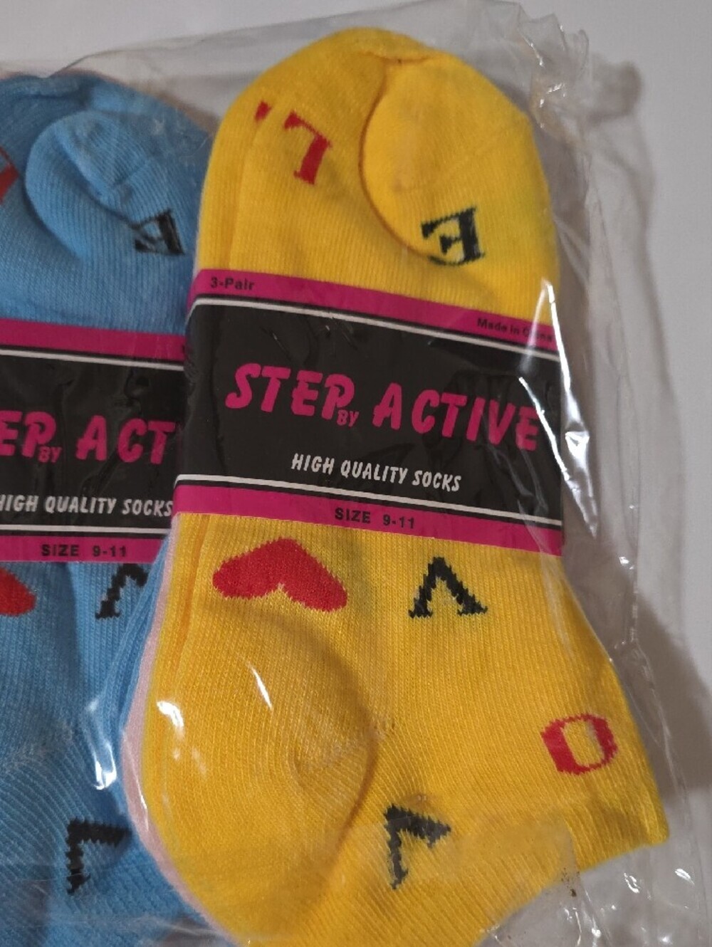 Kids Low Cut  Socks 12 Pack — Purple, Pink, Blue & Yellow - Picture 2 of 5